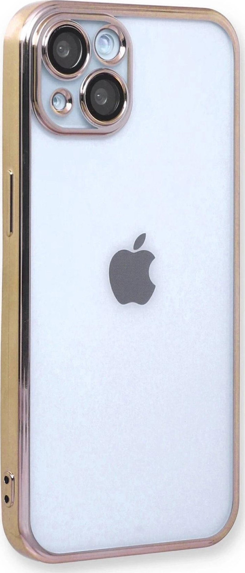 iPhone 14 Plus Kılıf Razer Lensli Silikon - Gold