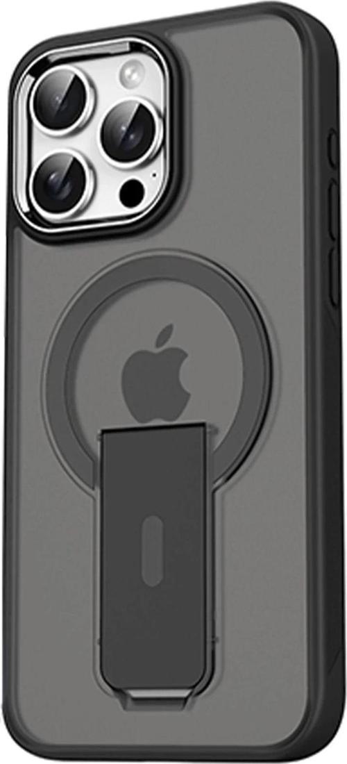iPhone 14 Pro Max Tork Magsafe Standlı Kapak - Siyah