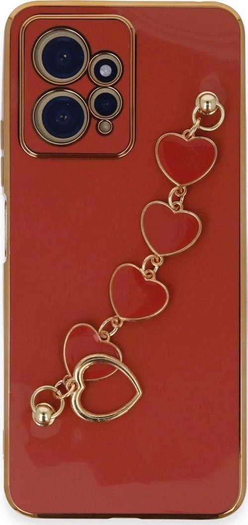 Xiaomi Redmi Note 12 4G Kılıf Esila Silikon - Kırmızı