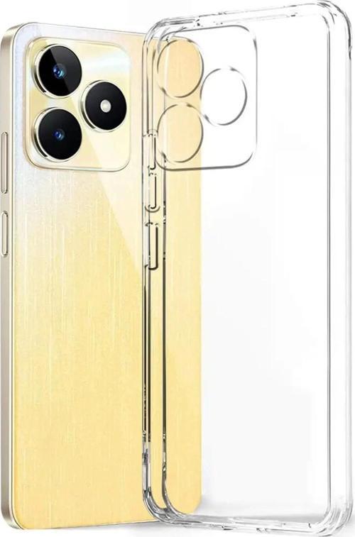 Realme Note 50 4G Kılıf Lüx Şeffaf Silikon