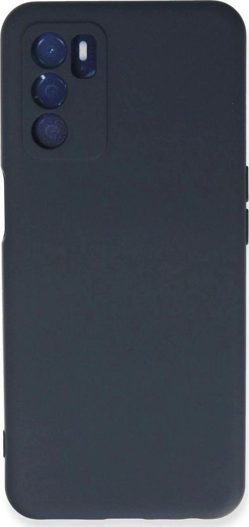 Oppo A16 Kılıf Nano içi Kadife Silikon - Lacivert