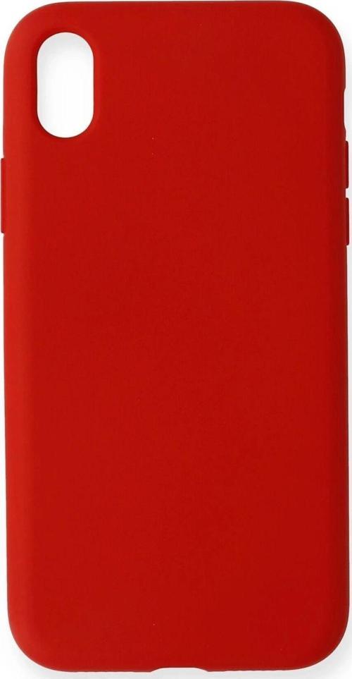 iPhone XR Kılıf Nano içi Kadife Silikon - Kırmızı