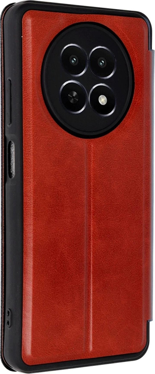 Realme 12 5G Kılıf Flip Cover - Kırmızı