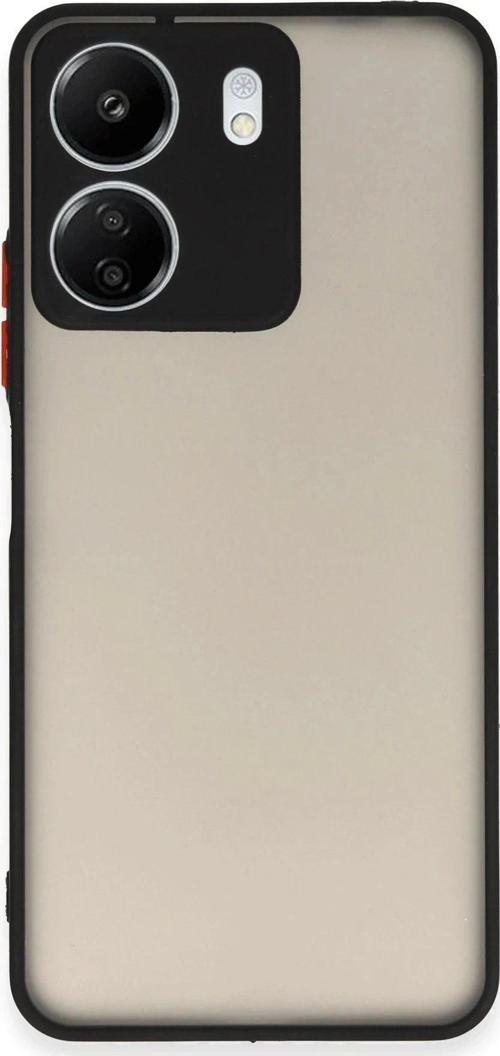 Xiaomi Redmi 13C Kılıf Montreal Silikon Kapak - Siyah