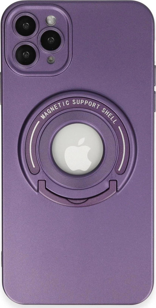 iPhone 11 Pro Kılıf Lukka Magneticsafe Kapak - Derin Mor