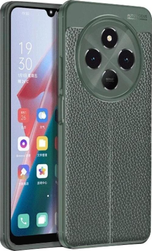 Xiaomi Redmi 14C Kılıf Auto Focus Kapak - Koyu Yeşil