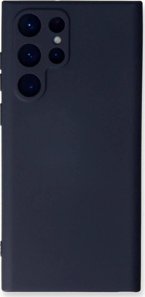 Samsung Galaxy S24 Ultra Kılıf Nano içi Kadife Silikon - Lacivert