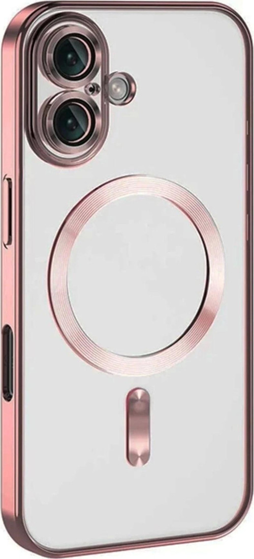 iPhone 16 Plus Kılıf Kross Magneticsafe Kapak - Pembe