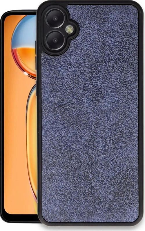 Samsung Galaxy A06 Kılıf Aras Deri Kapak - Lacivert
