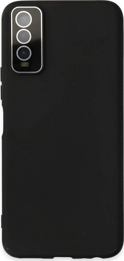 Vivo Y11S Kılıf Lansman Glass Kapak - Siyah