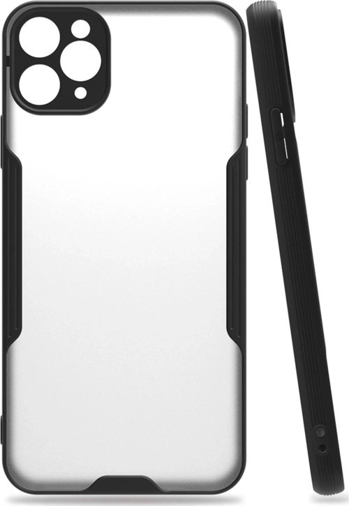 iPhone 11 Pro Kılıf Platin Silikon - Siyah