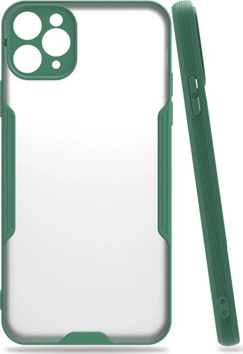 iPhone 11 Pro Kılıf Platin Silikon - Yeşil
