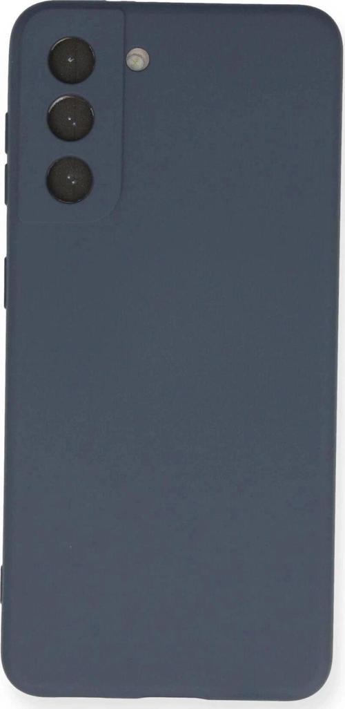 Samsung Galaxy S21 Kılıf Nano içi Kadife Silikon - Gri