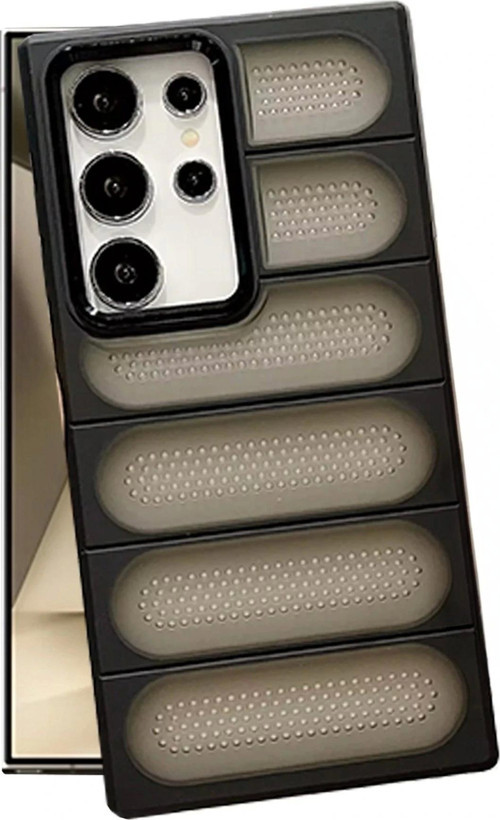 Samsung Galaxy S24 Ultra Kılıf Airmax Silikon Kapak - Siyah