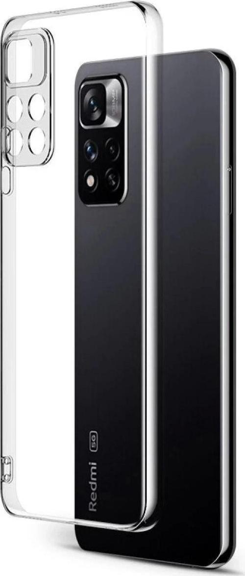 Xiaomi Redmi Note 11 Pro Plus 5G Kılıf Lüx Şeffaf Silikon