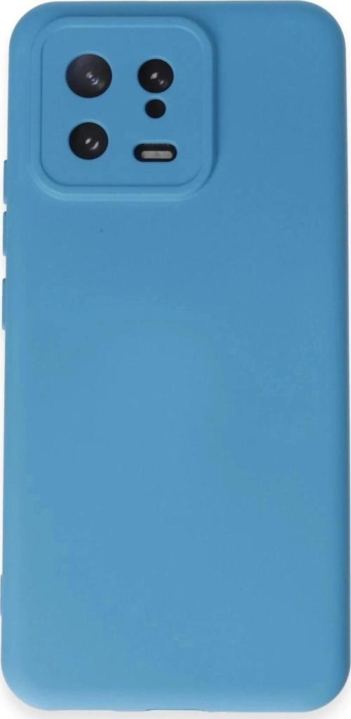 Xiaomi Mi 13 Kılıf Nano içi Kadife Silikon - Mavi