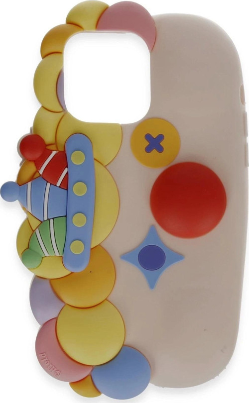 iPhone 15 Pro Kılıf Poky Karakter Silikon Kapak - Desen 7