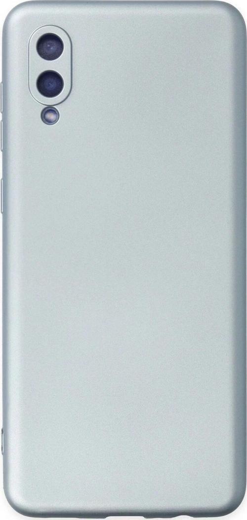 Samsung Galaxy A02 Kılıf Nano içi Kadife Silikon - Sky Blue