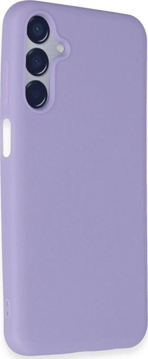 Samsung Galaxy M15 Kılıf First Silikon - Lila