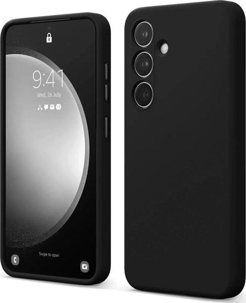 Samsung Galaxy S24 FE Kılıf First Silikon - Siyah