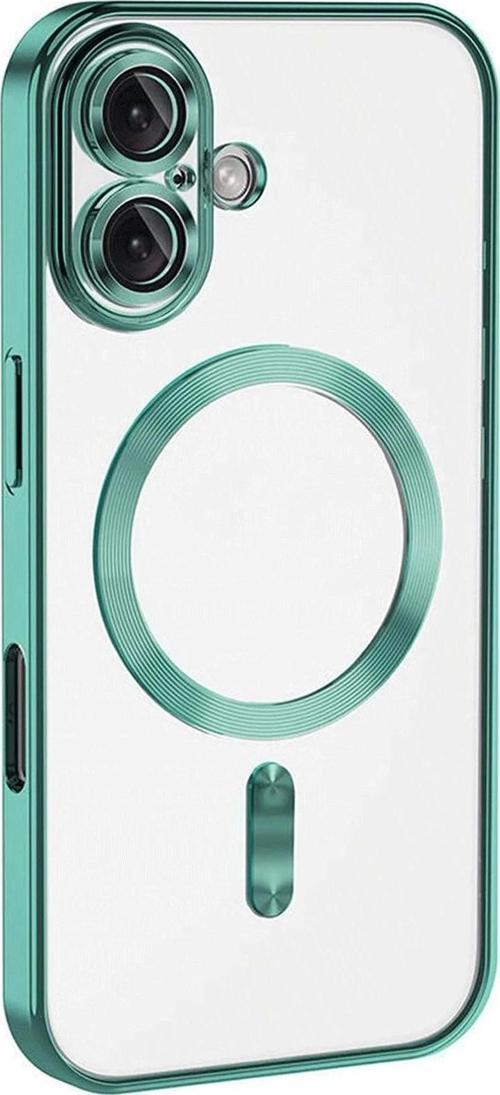 iPhone 16 Plus Kılıf Kross Magneticsafe Kapak - Turkuaz