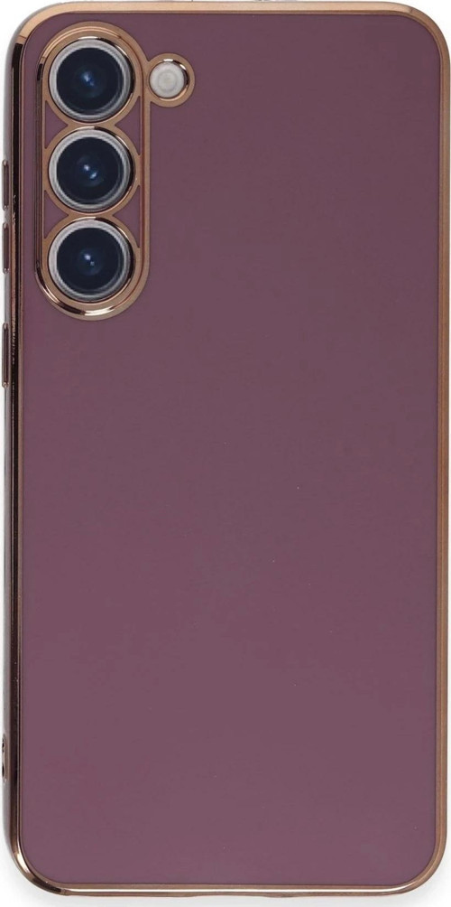 Samsung Galaxy S23 Kılıf Volet Silikon - Mor