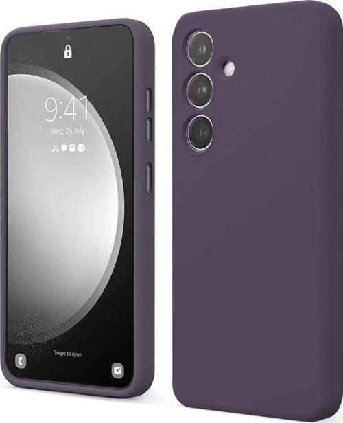 Samsung Galaxy A14 4G Kılıf First Silikon - Mor