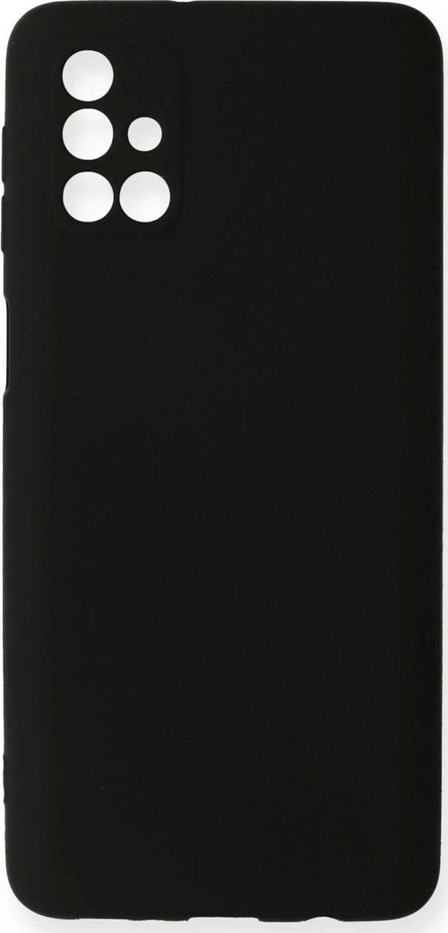 Samsung Galaxy M31S Kılıf First Silikon - Siyah