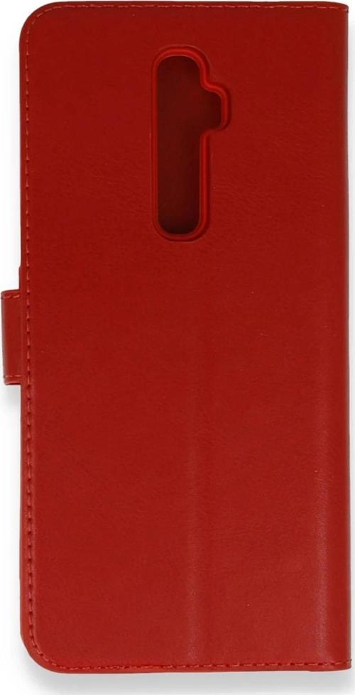 Oppo Reno 2Z Kılıf Trend S Plus Kapaklı Kılıf - Kırmızı