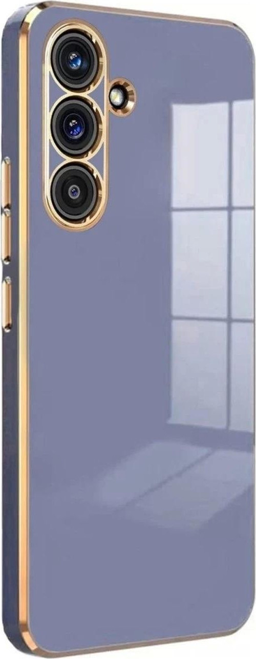 Samsung Galaxy S24 FE Kılıf Volet Silikon - Mavi