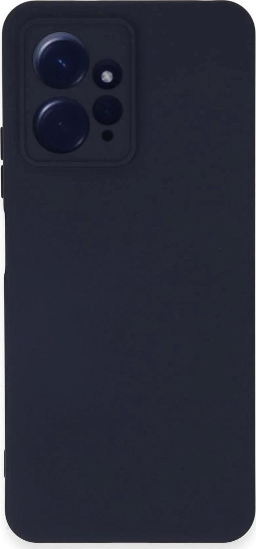 Xiaomi Redmi Note 12 4G Kılıf Nano içi Kadife Silikon - Lacivert
