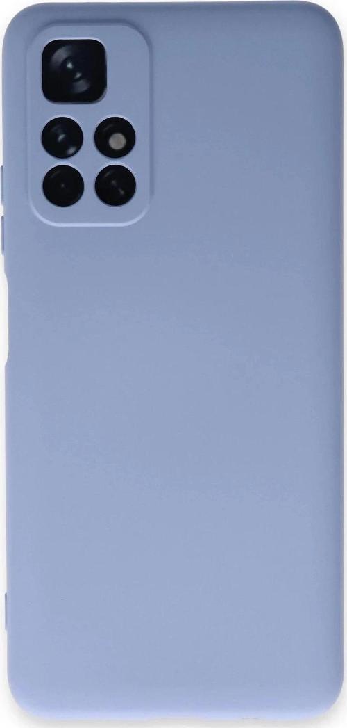 Xiaomi Redmi Note 11T Kılıf Nano içi Kadife Silikon - Lila
