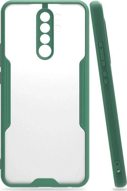 Xiaomi Redmi 9 Kılıf Platin Silikon - Yeşil