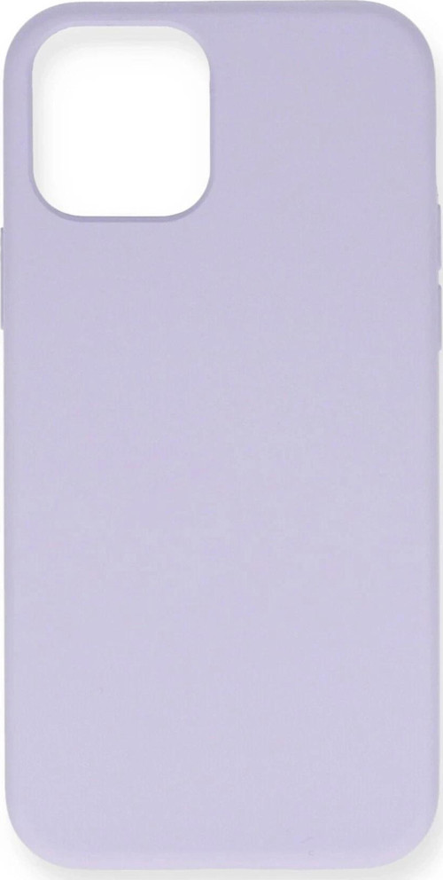 iPhone 12 Mini Kılıf Nano içi Kadife Silikon - Lila