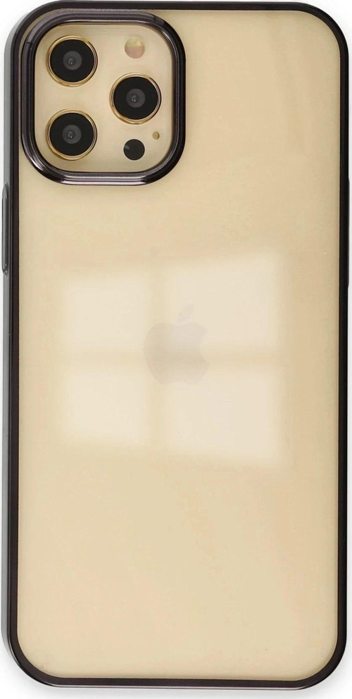 iPhone 12 Pro Max Kılıf Element Silikon - Siyah