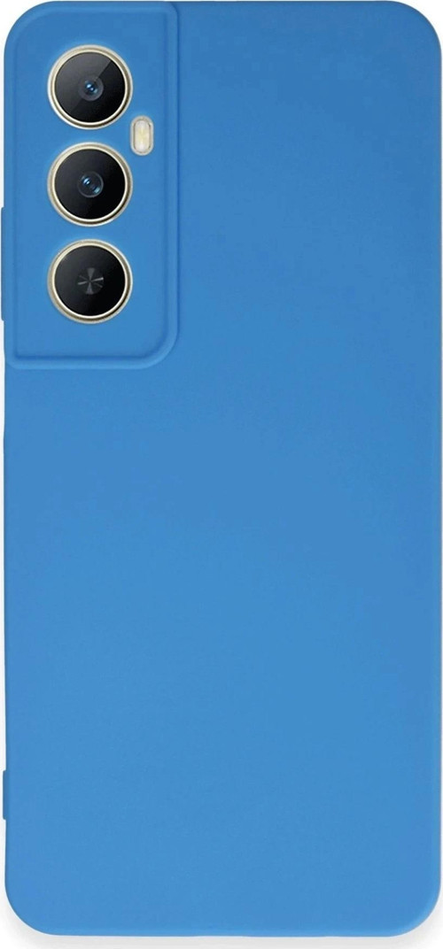 Realme C65 Kılıf First Silikon - Mavi