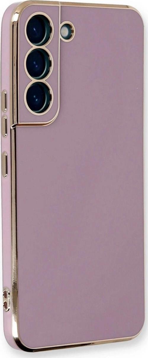 Samsung Galaxy S22 Plus Kılıf Volet Silikon - Mor