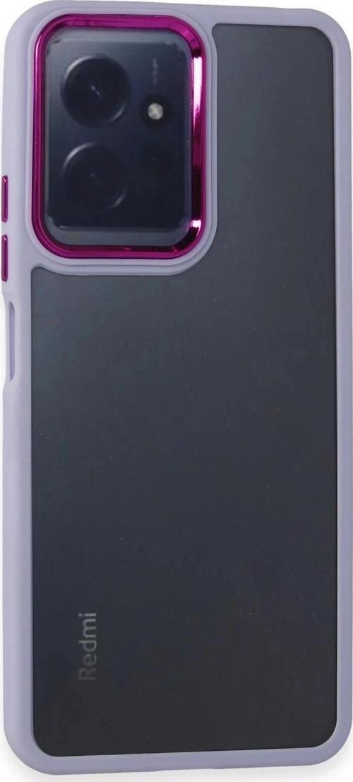 Xiaomi Redmi Note 12 4G Kılıf Dora Kapak - Lila