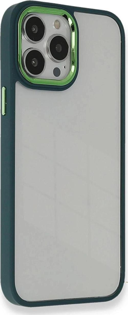 iPhone 14 Pro Kılıf Dora Kapak - Haki Yeşil