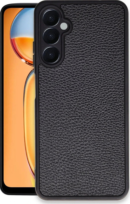 Samsung Galaxy A05S Kılıf Aras Deri Kapak - Siyah