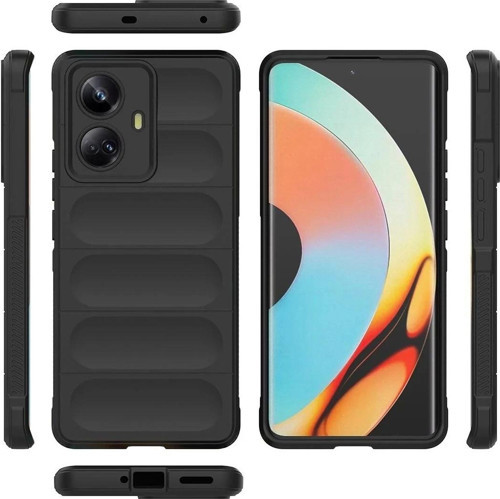Realme 10 Pro 5G Kılıf Optimum Silikon - Mor
