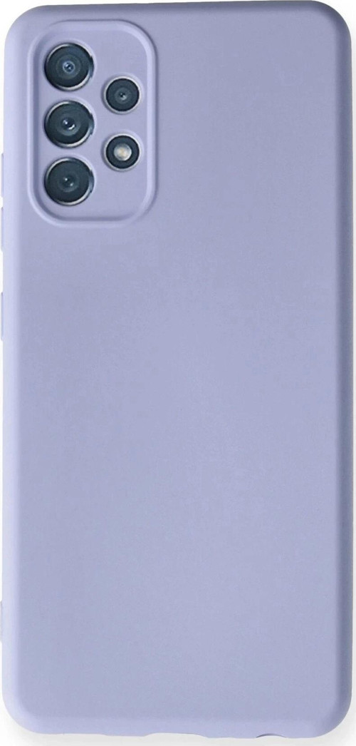 Samsung Galaxy A32 Kılıf Nano içi Kadife Silikon - Lila