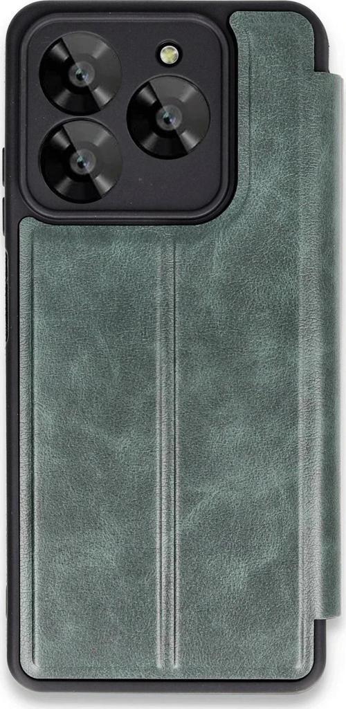 General Mobile Era 50 Kılıf Flip Cover - Koyu Yeşil