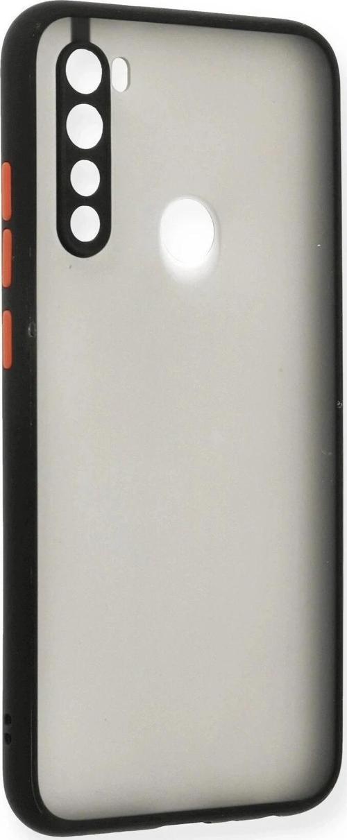 Xiaomi Redmi Note 8 Kılıf Montreal Silikon Kapak - Siyah