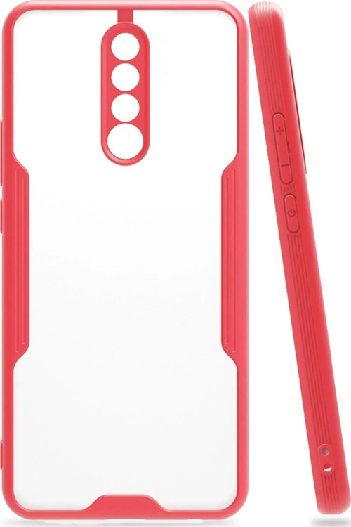 Xiaomi Redmi Note 8 Pro Kılıf Platin Silikon - Pembe