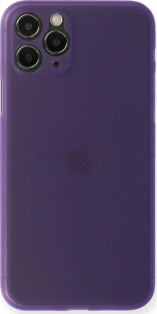 iPhone 11 Pro Max Kılıf PP Ultra İnce Kapak - Mor