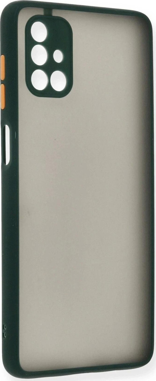 Samsung Galaxy M51 Kılıf Montreal Silikon Kapak - Yeşil