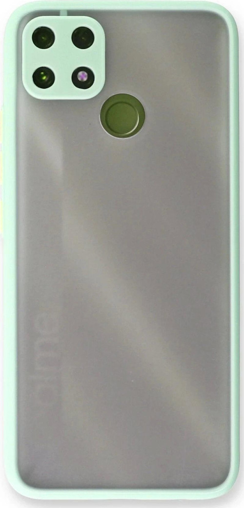 Realme C25 Kılıf Montreal Silikon Kapak - Turkuaz