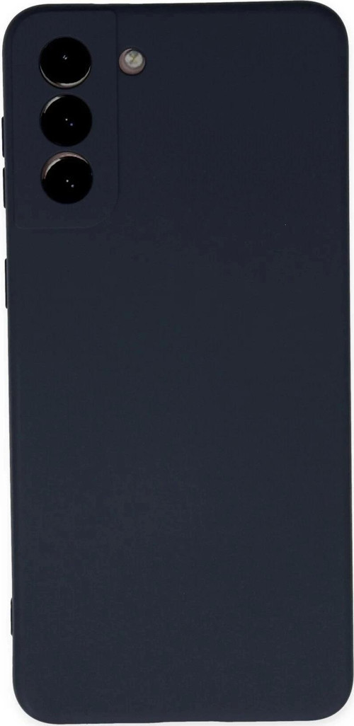 Samsung Galaxy S21 Plus Kılıf Nano içi Kadife Silikon - Lacivert