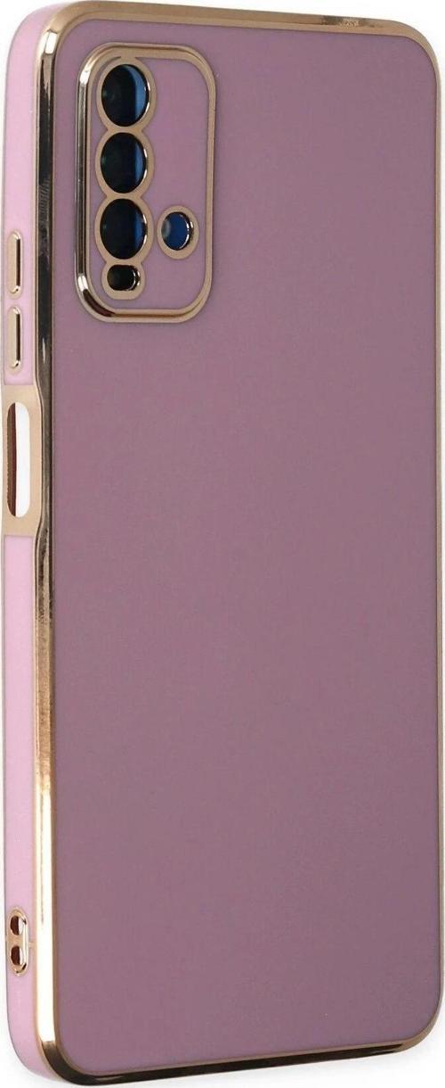 Xiaomi Redmi 9T Kılıf Volet Silikon - Mor